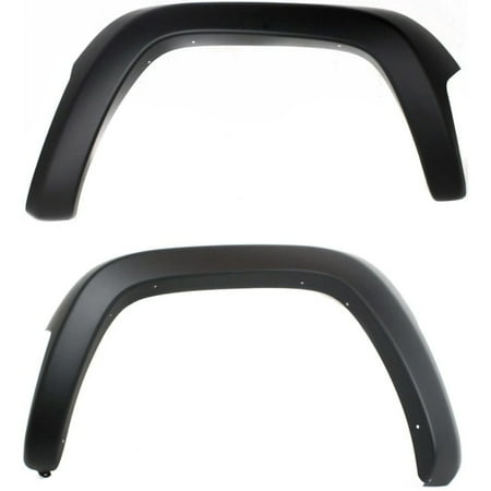Fender Flares Set For Jeep 2002-2004 Liberty Sport Utility Front 2Pc