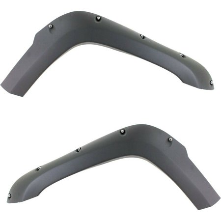 Fender Flares Set For Jeep 2005-2007 Liberty Sport Utility Front 2Pc