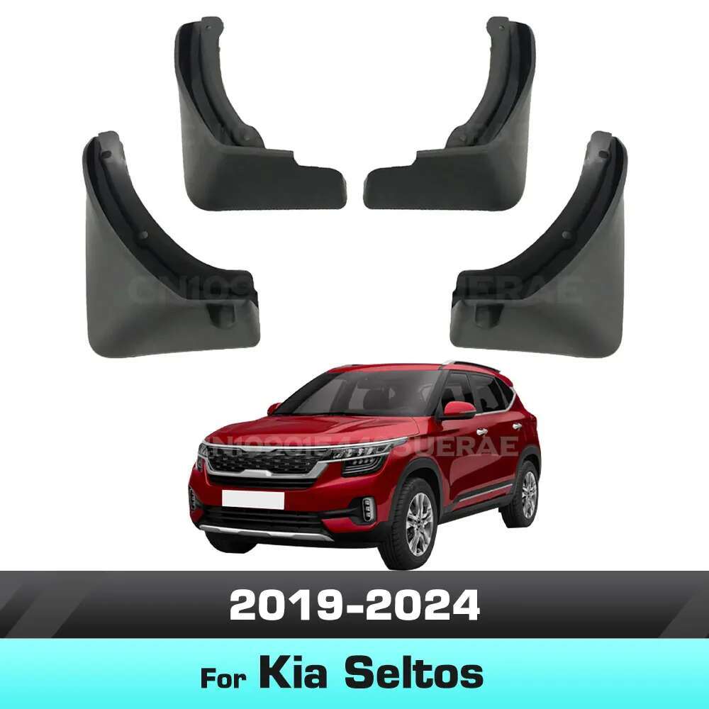 Guardabarros para Kia Seltos 2019-2024 2020 2021 2022 2023 Protector de Barro Salpicadera Guardabarros Accesorios de Auto