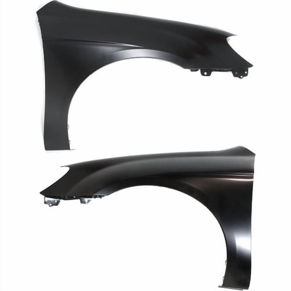 Fender For Kia Spectra 2004-2009 Front Left and Right 4-Door Sedan Late Design