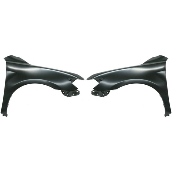 Fender For Toyota 2007-2011 Camry Sedan Set of 2 Front Left & Right Primed Steel