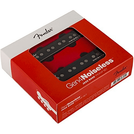 Fender Gen 4 Noiseless Jazz Bass Guitar Pickup Set