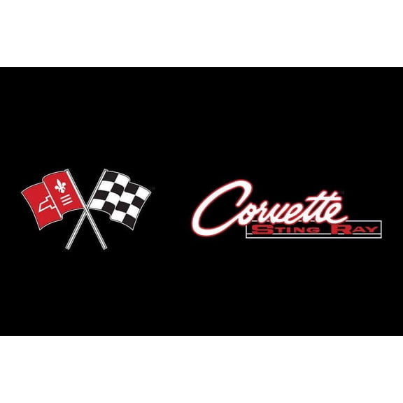Fender Gripper FG2011 Fender Cover C-2 Corvette Sting Ray Logo