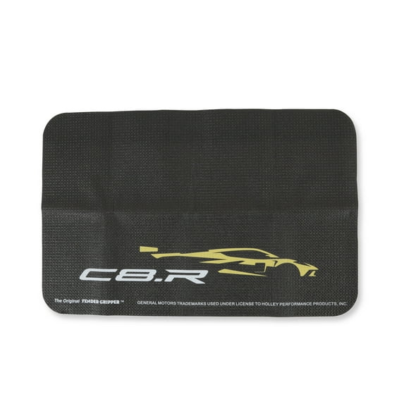 Fender Gripper FG2081 Corvette C8.R Car Logo Fender Cover Mat