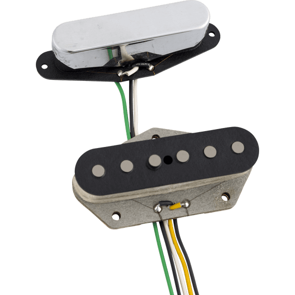 Fender Jason Isbell Signature Telecaster Pickup Set, Chrome