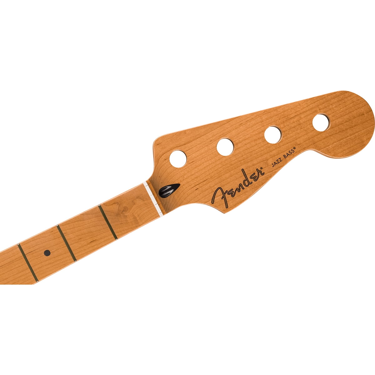Fender Jazz Bass Flat Oval Shape Neck, Roasted Maple Fingerboard, 20 Jumbo Frets