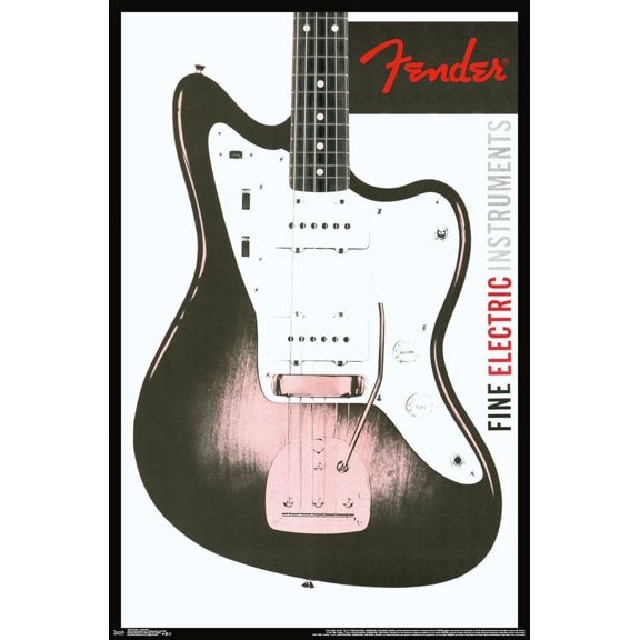 Fender - Jazzmaster Poster Print (22 x 34)