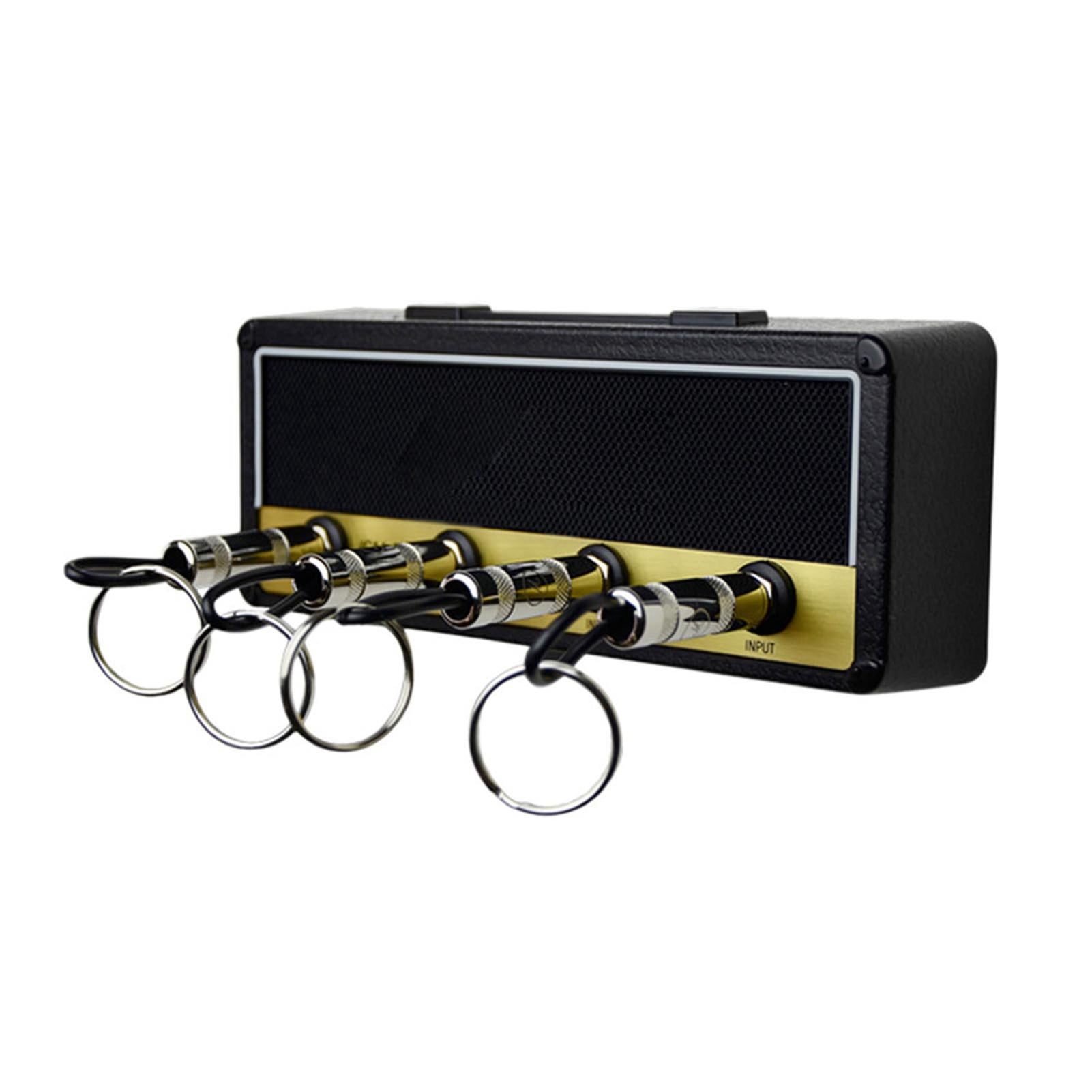 Fender Key Holder for Wall Mounting Guitar amp Key Hooks,Includes 1 wall mounting kit and 4