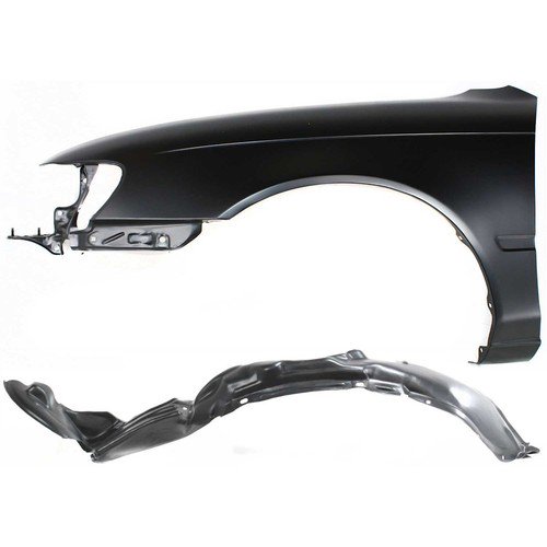 Fender Kit For 93-97 Toyota Corolla USA Built Vehicle Primed Front Driver Side