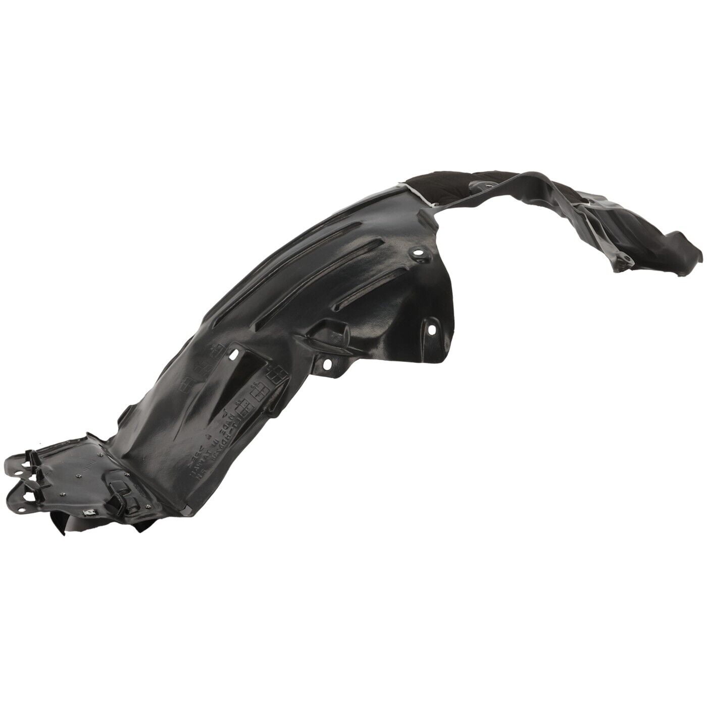 Front Fender Liner With Insulation Foam For 2020-2021 Honda Civic – Driver Side, Direct Replacement (Fits OE 74151TGGA70-PFM)
