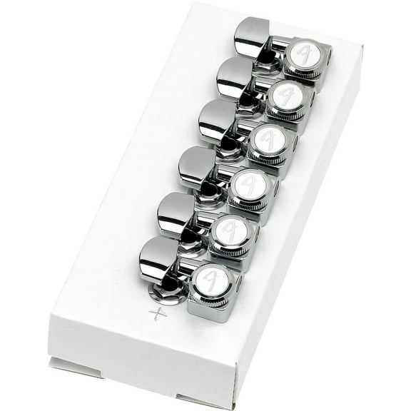 Fender Locking Tuners - Left Handed - Polished Chrome