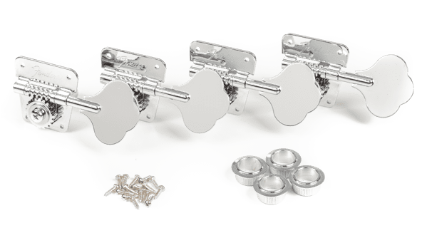 Fender® Logo American Vintage '70s Jazz Bass Chrome Tuners~0076568049~Brand New