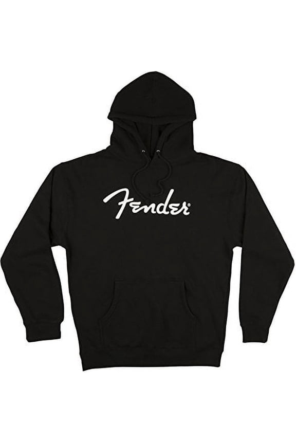 Logo Hoodie, Black, M