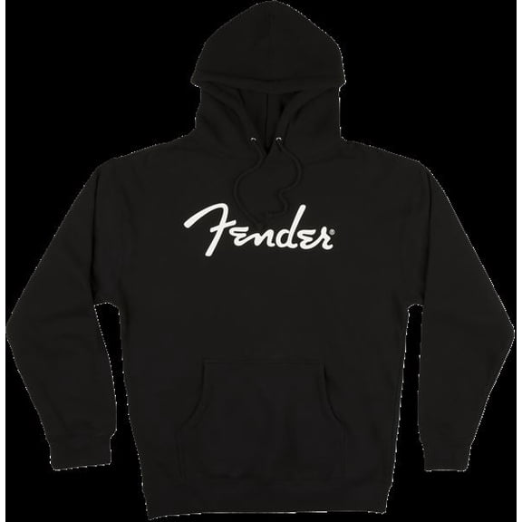 Genuine Fender Spaghetti Logo in Black 80/20 Cotton/Poly #9113017806 - XXL 2XL