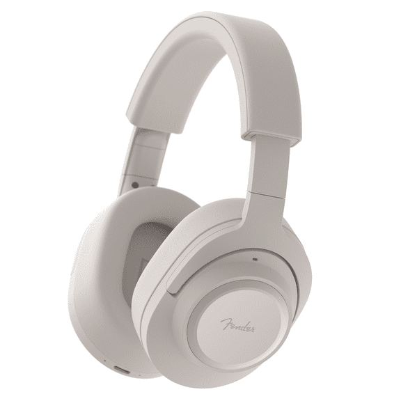 Fender Audio MIX Wireless Bluetooth Headphones Modular Design, 100-Hr Battery, Lossless Audio, ANC, Spatial Audio Olympic White