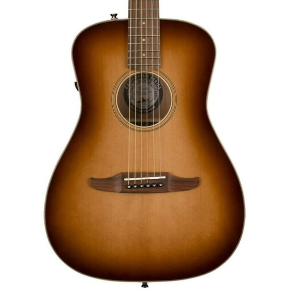 Fender Malibu Classic Acoustic-Electric Guitar (Aged Cognac Burst)