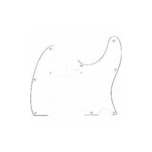 3-Ply White 8-Hole Mount Telecaster Pickguard