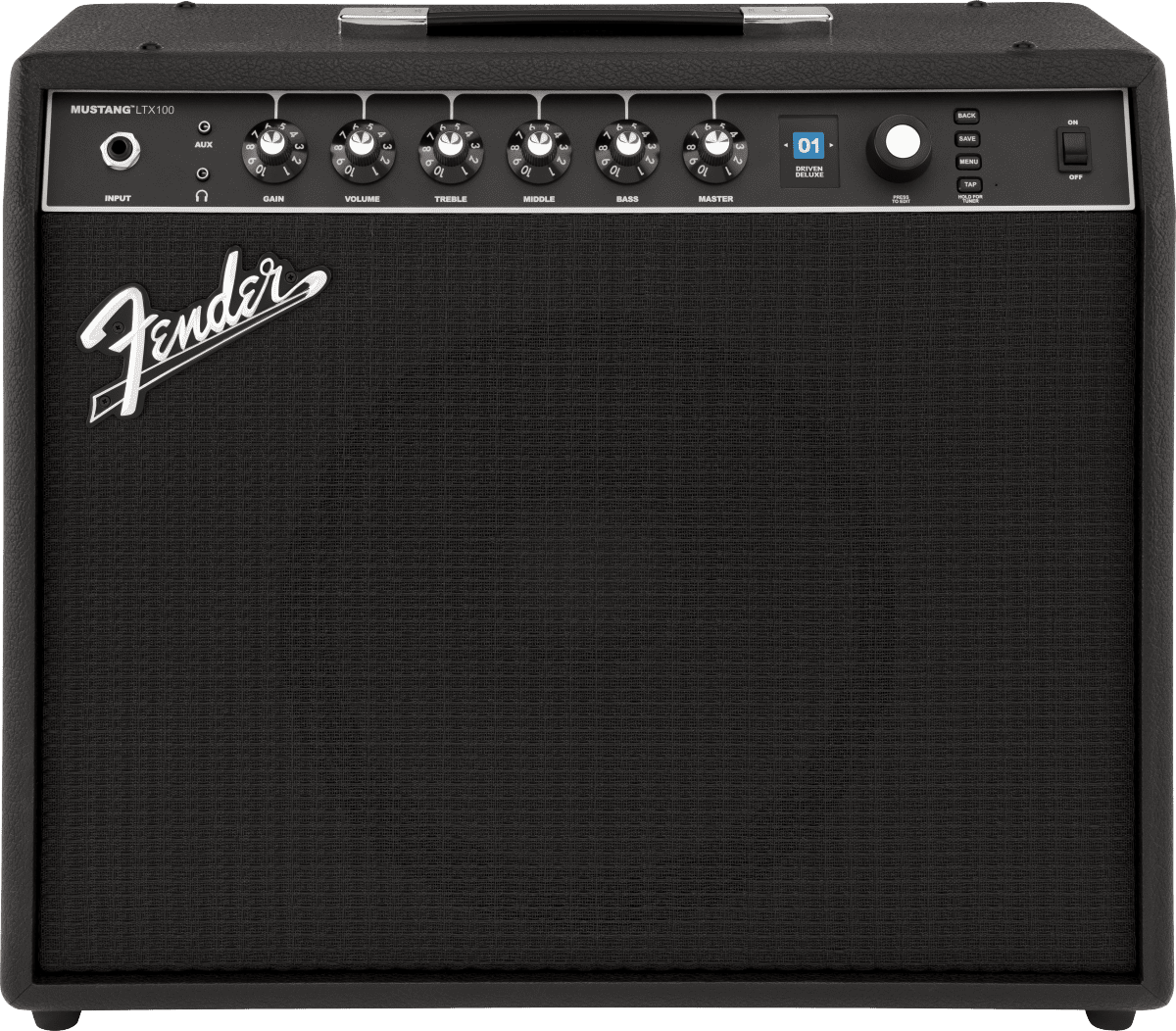 Fender Mustang LTX100 Electric Guitar Combo Amplifier, 100W, Black