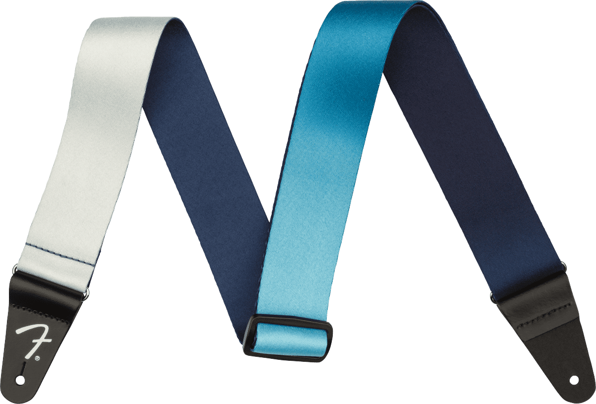 Fender Ombre Nylon 2" Guitar Strap, Belair Blue