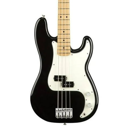 Fender Player Precision Electric Bass Guitar, Maple Fingerboard, Black