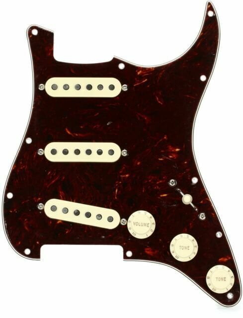 Fender Pre-Wired Stratocaster Pickguard Tex Mex Tortoise Shell