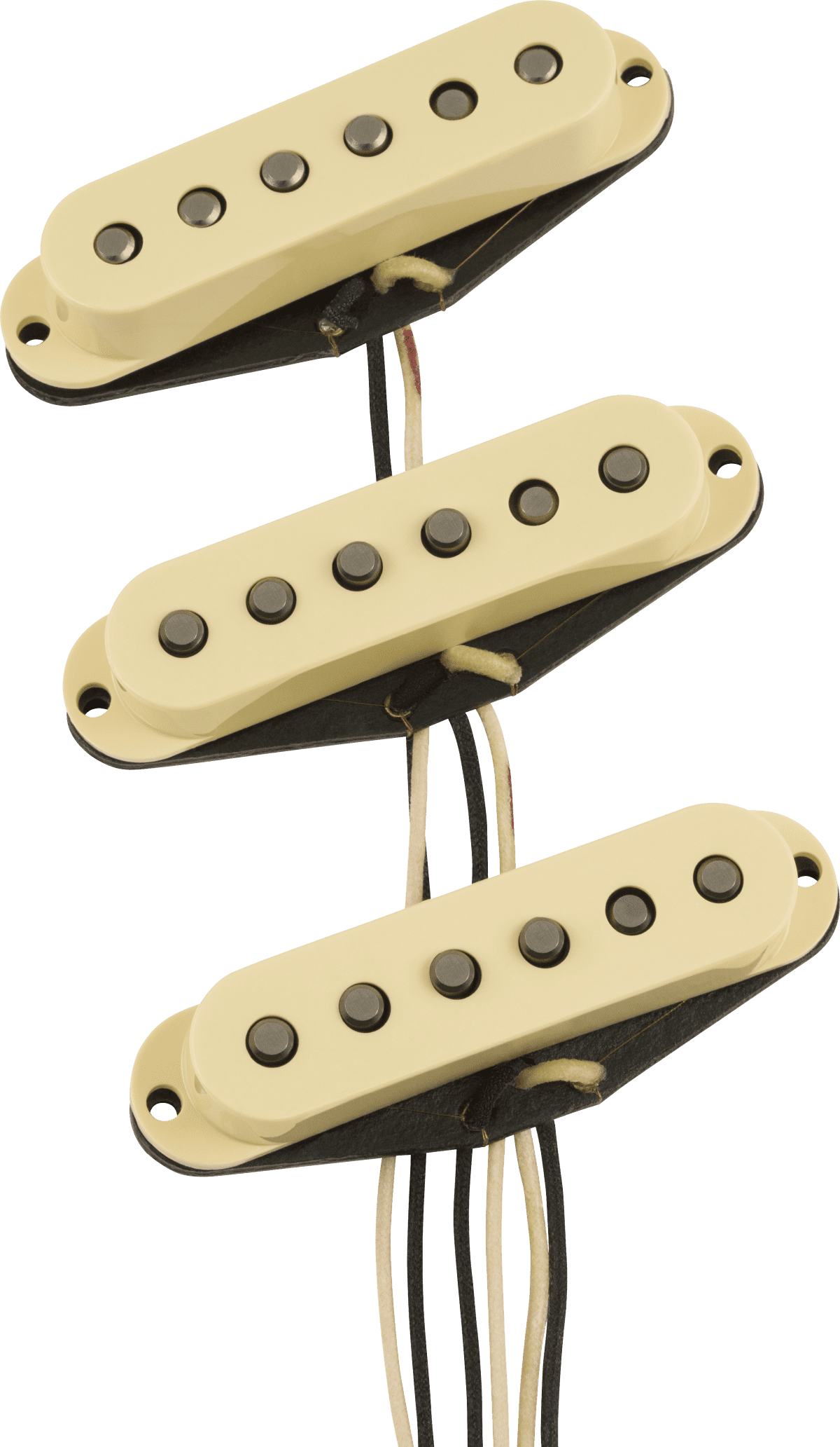 Fender Pure Vintage '57 Stratocaster Single Coil Pickup Set, Aged White