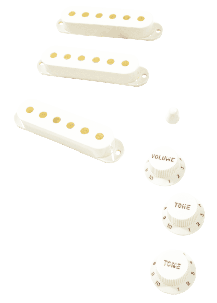 Fender Pure Vintage '60s Stratocaster Accessory Kit - Pickups Covers and Knobs