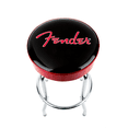 thumbnail image 1 of Fender Red Sparkle Logo Barstool, Black and Red Sparkle 30 Inches Tall 9192022003, 1 of 1