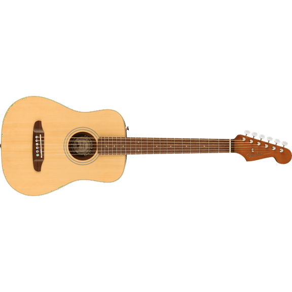Fender Redondo Mini 22 3/4" Scale Natural Finish Acoustic guitar with Gig Bag