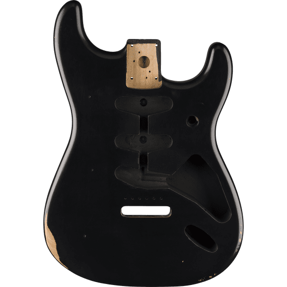 Fender Road Worn 50's Stratocaster SSS Alder Body, Black