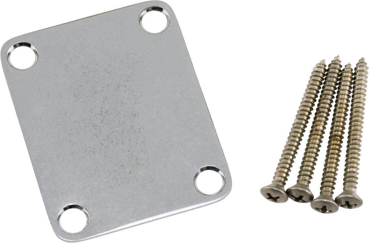 Fender Road Worn Guitar Neck Plate with Hardware