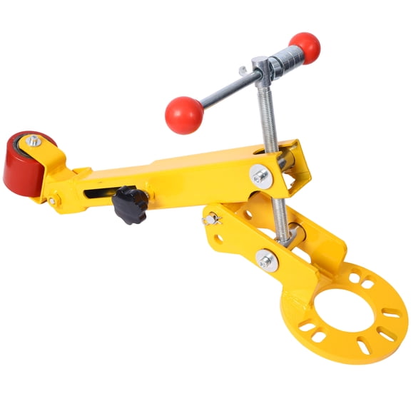 Fender Roller Tool for Auto Body Repair - Yellow Steel Lip Rolling Reforming Extending Tool for Light Truck Wheel Arch Flaring