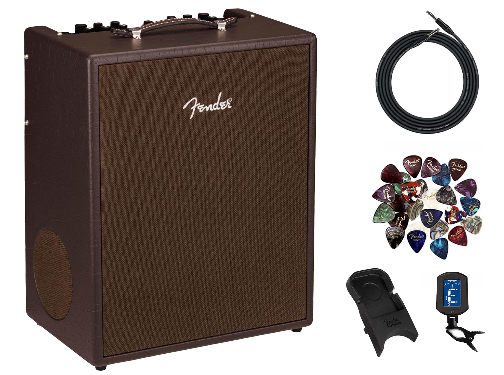 Fender Acoustic SFX II Acoustic Guitar Combo Amplifier w/ Fender Amperstand Guitar Cradle
