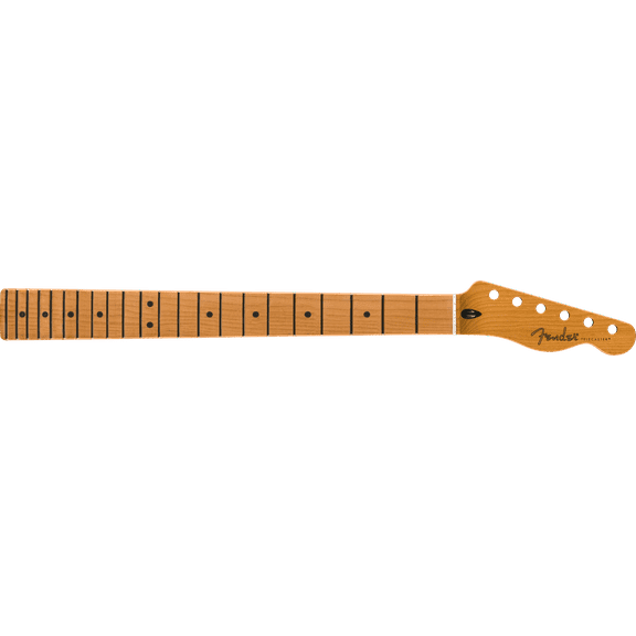 Fender Satin Roasted Maple Telecaster Flat Oval Shaped Neck, Maple Fingerboard