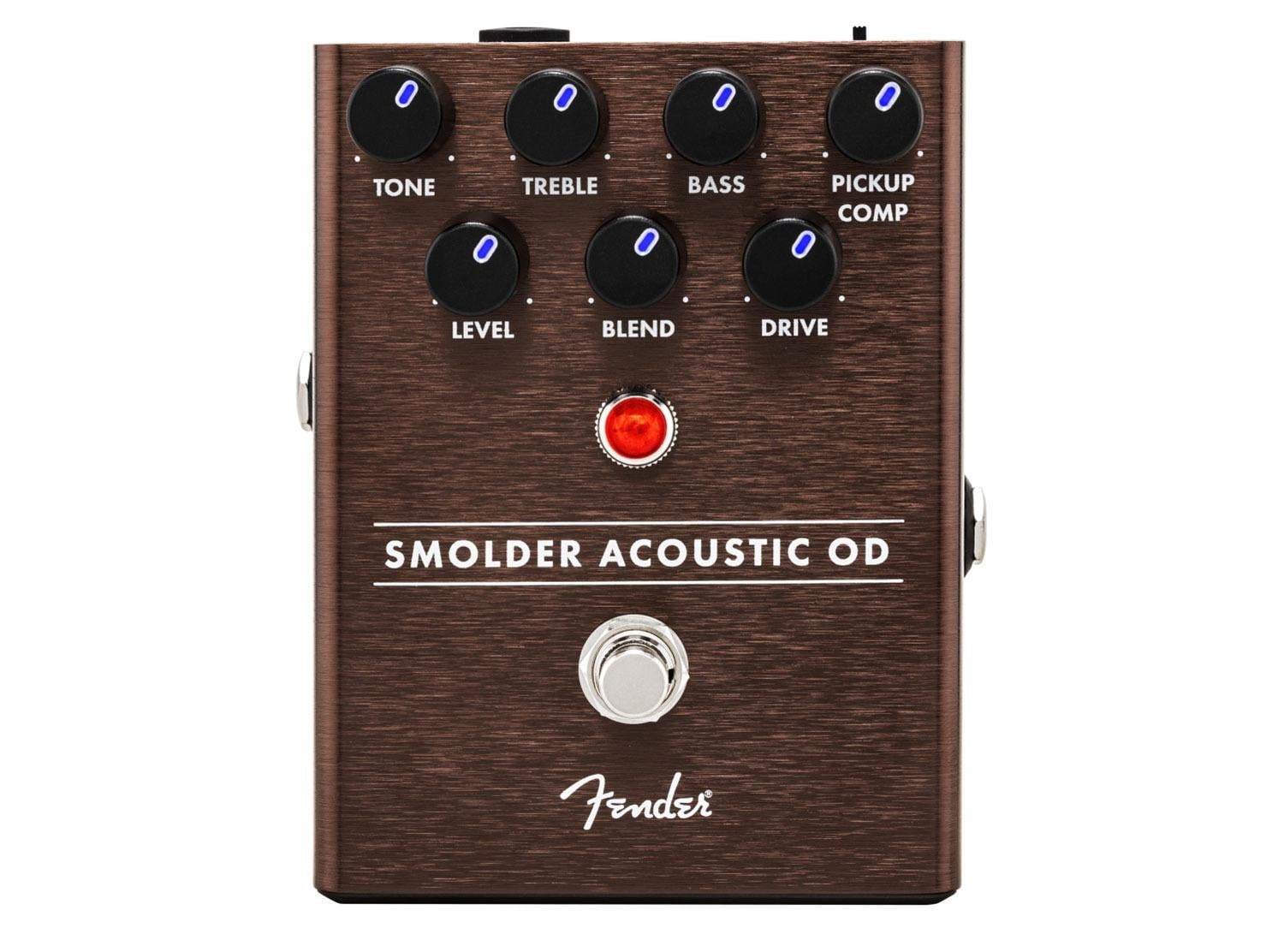 Fender Smolder Acoustic Overdrive Guitar Effects Pedal