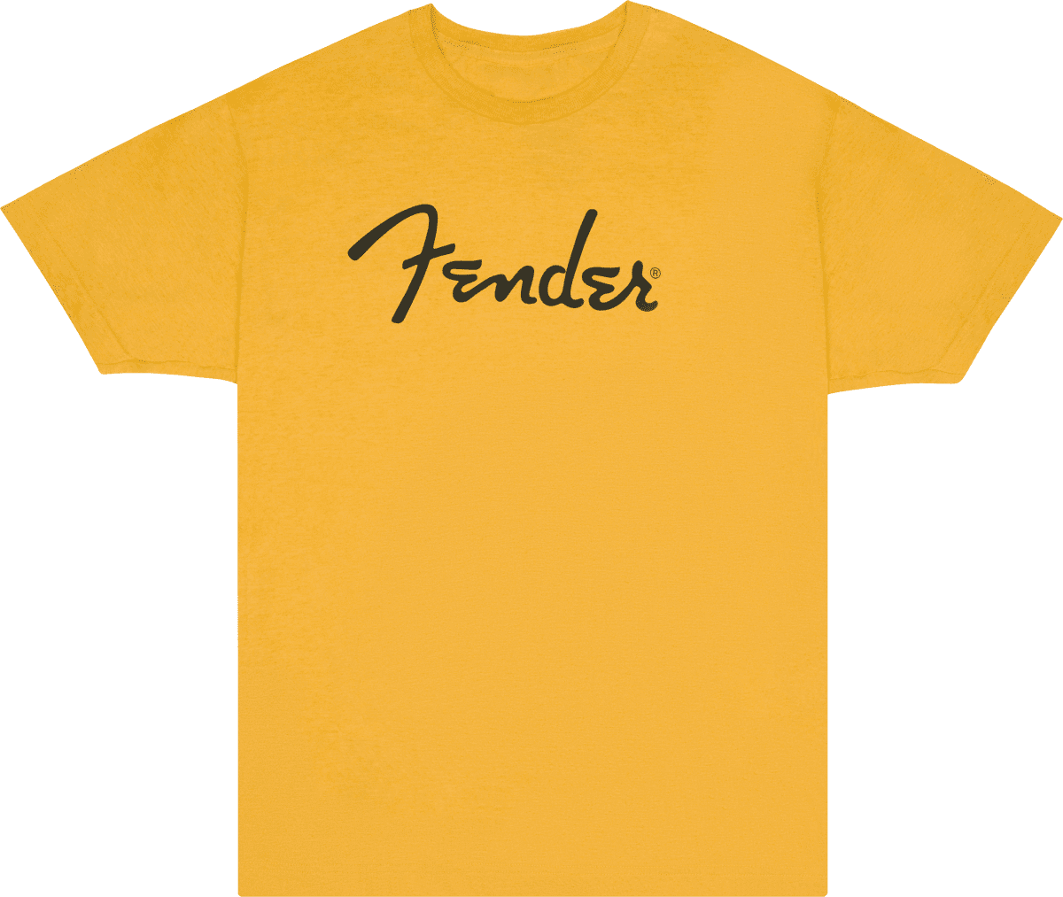 Fender® Spaghetti Logo T-Shirt, Butterscotch, X-Large