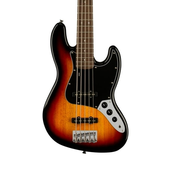 Squier Affinity Series Jazz Bass V, Laurel FB, 3-Color Sunburst