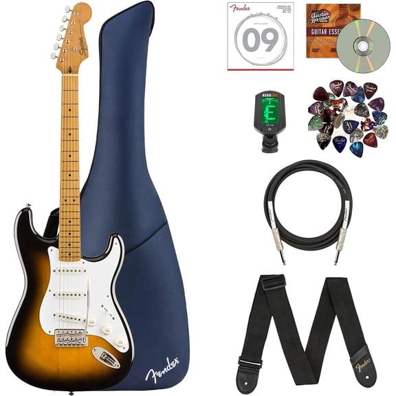 Fender Squier Classic Vibe '50s Stratocaster - 2-Color Sunburst w/ Gig Bag