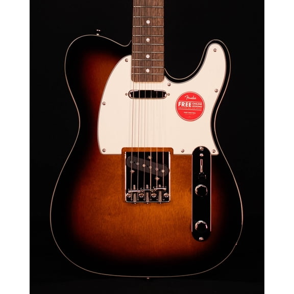 Pre-Owned Fender Squier Classic Vibe '60s Custom Telecaster Electric Guitar, Sunburst, 12.85 lb