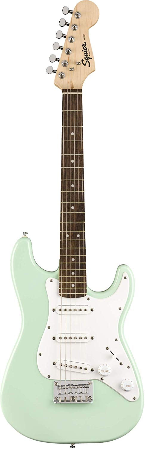 Fender Squier 3/4-Size Kids Mini Strat Electric Guitar - Surf Green