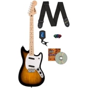 Fender Squier Sonic Mustang, Maple Fingerboard - 2-Color Sunburst w/ Tuner