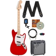 Fender Squier Sonic Mustang - Torino Red w/ Frontman 10G Amplifier