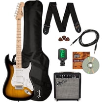 Fender Squier Sonic Strat Pack - 2-Color Sunburst w/ Frontman 10G Amplifier