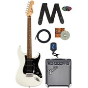 Fender Squier Sonic Stratocaster - Arctic White w/ Frontman 10G