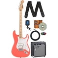 thumbnail image 1 of Fender Squier Sonic Stratocaster HSS - Tahititan Coral w/ Frontman 10G Amplifier, 1 of 7