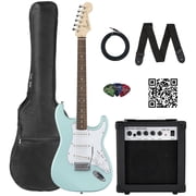 Fender Squier Stratocaster - Daphne Blue w/ Amplifier