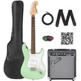 thumbnail image 1 of Fender Squier Stratocaster - Surf Green w/ Frontman 10G Amplifier, 1 of 7