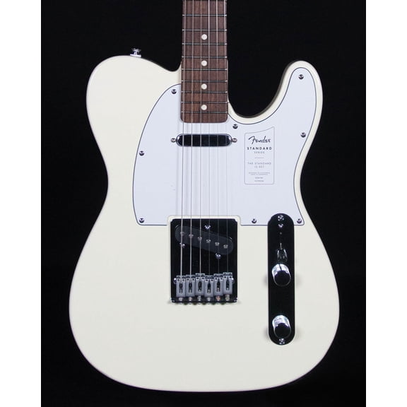 Pre-Owned Fender Standard Telecaster, Laurel FB, Olympic White