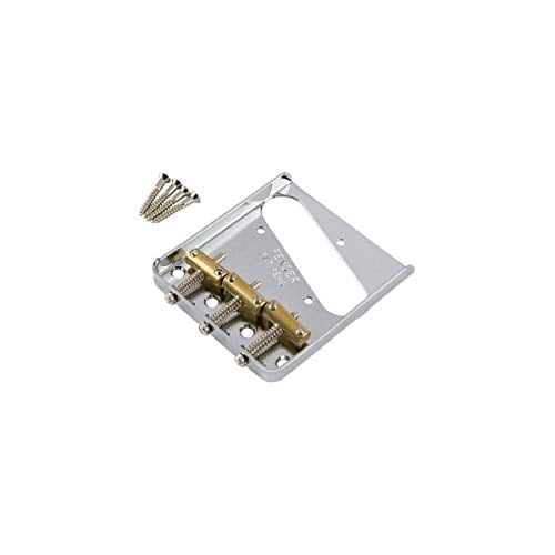 Fender 3-Saddle American Vintage ″Hot Rod″ Telecaster Bridge Assembly With Compensated Brass Saddles
