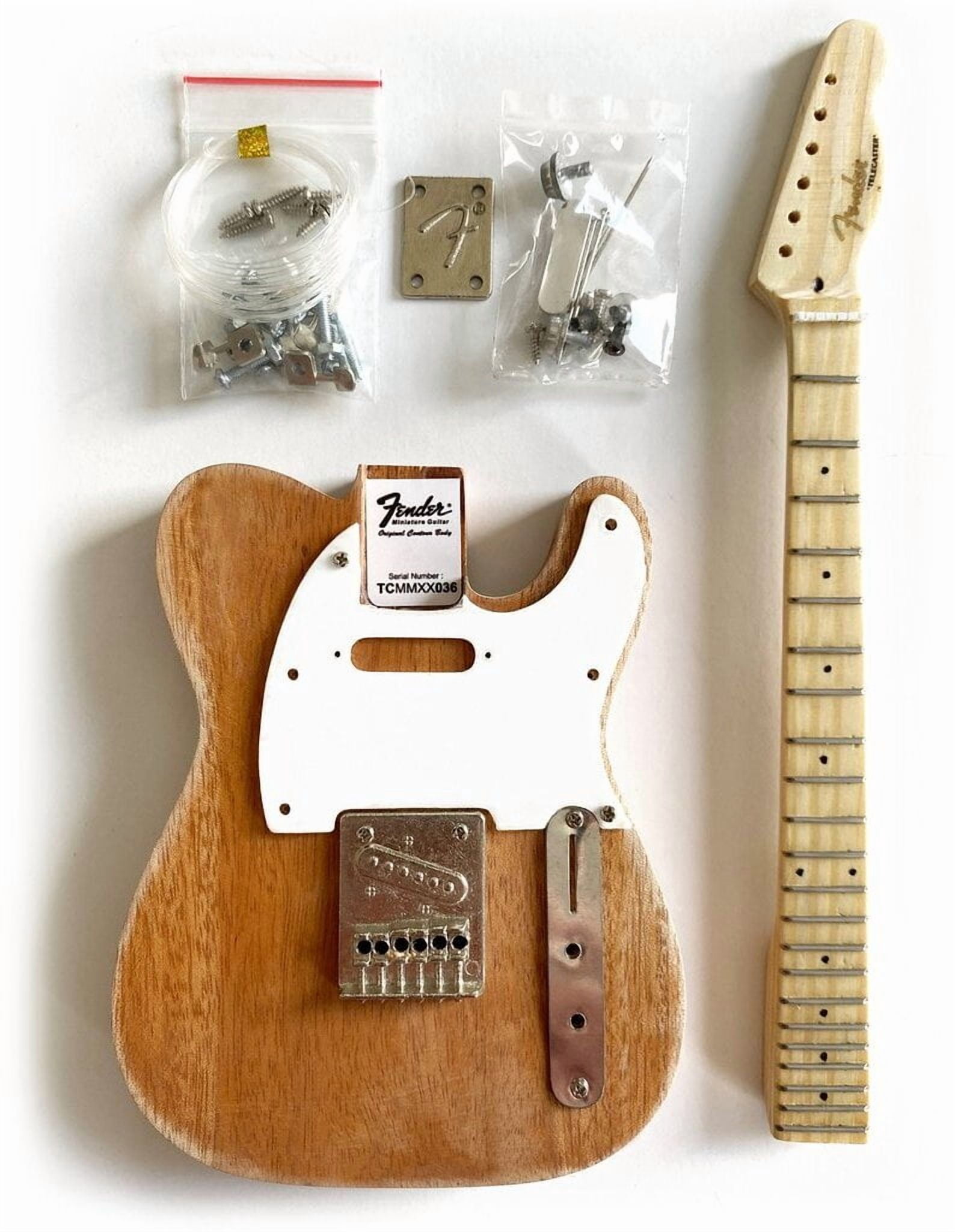 Telecaster Kit Fender Telecaster Model Kit Build Your Own Mini Tele Kit by Axe Heaven ...